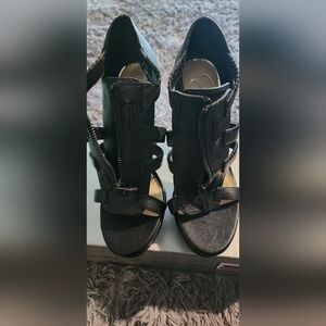 Black Women's Sandals high heels